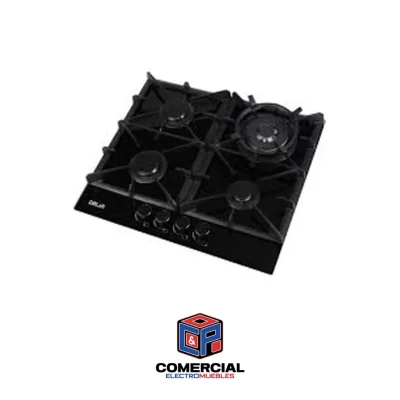 ESTUFA DE HORNO INLEC DE 20 PULGADAS TOPE AC INOX PARRILLA REF MODELO TS10