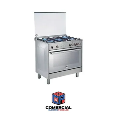 ESTUFA DE HORNO INLEC DE 36 PULGADAS  5H EN ACERO INOX MOD TS09